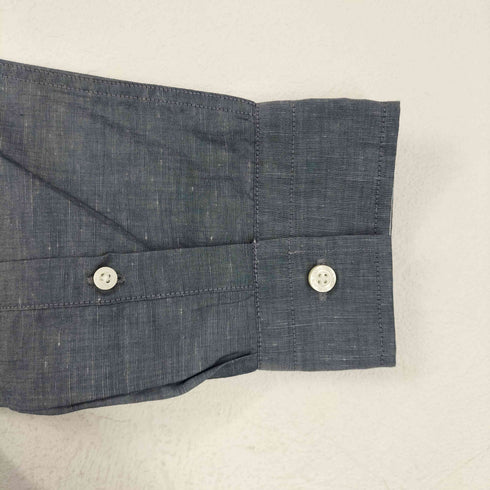 バーバリーブラックレーベル BURBERRY BLACK LABEL ホース刺繍ロゴ ロングスリーブシャツ メンズ 3