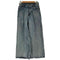 ジーナシス JEANASIS タックデニムワイドパンツ レディース JPN:S