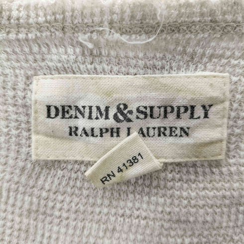 デニムアンドサプライ ラルフローレン DENIM & SUPPLY RALPH LAUREN チマヨ柄 サーマルカットソー メンズ import:M