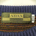 ADAX フロント刺繍クルーネックニット メンズ JPN:M