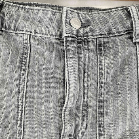 ザラ ZARA デニムボックス プリーツスカート レディース US XS