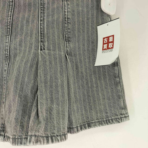 ザラ ZARA デニムボックス プリーツスカート レディース US XS