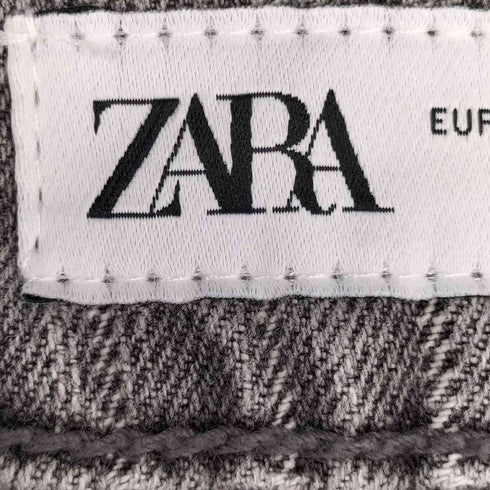 ザラ ZARA デニムボックス プリーツスカート レディース US XS