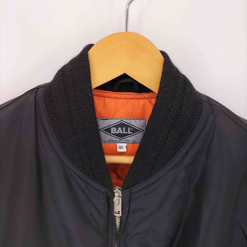 BALL MADE IN ITALY MA-1 ブラック メンズ EUR:46