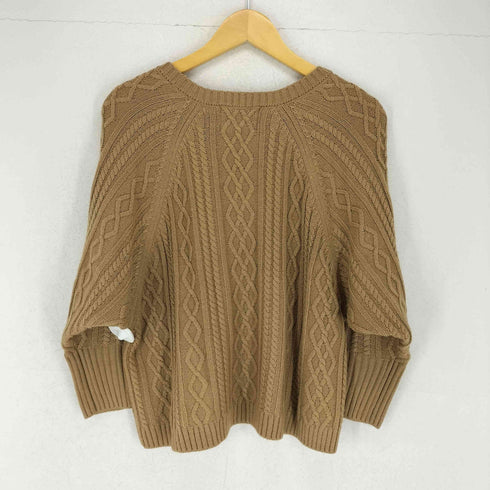 ラウンジドレス Loungedress ケーブルニット レディース FREE