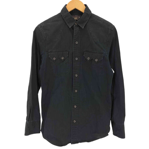 ダブルアールエルラルフローレン RRL RALPH LAUREN 90s コットンウエスタンシャツ メンズ import:XS