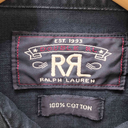 ダブルアールエルラルフローレン RRL RALPH LAUREN 90s コットンウエスタンシャツ メンズ import:XS