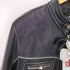 CHIC LEATHER スタンドネックラムレザージャケット メンズ 100