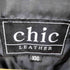 CHIC LEATHER スタンドネックラムレザージャケット メンズ 100