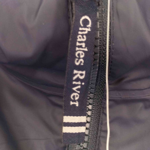 チャールズリバー CHARLES RIVER ジップフーデットジャケット ワンポイント刺繍 メンズ JPN:L