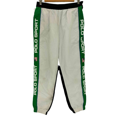 ポロスポーツラルフローレン POLO SPORT RALPH LAUREN Colour Blocked Track Pant ロゴデザインナイロンパンツ メンズ JPN:M