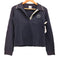 エンポリオアルマーニイーエーセブン EMPORIO ARMANI EA7 開襟 クロップド ニット レディース import:M
