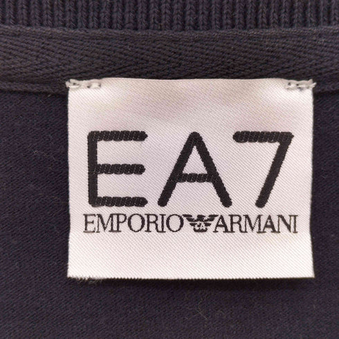 エンポリオアルマーニイーエーセブン EMPORIO ARMANI EA7 開襟 クロップド ニット レディース import:M