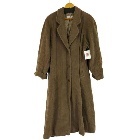 マーニジョルジオアルマーニ MANI GIORGIO ARMANI 80S ウールロングコート レディース 40/6