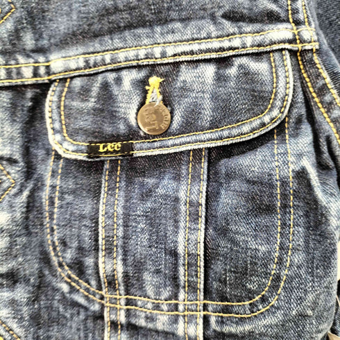 リー Lee 101-LJ 50年代復刻 襟コーデュロイ切替デニムジャケット メンズ 34