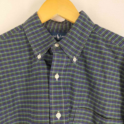 ラルフローレン RALPH LAUREN BIG SHIRT BD L/S シャツ ポニー刺繍 1ポケット メンズ import:M