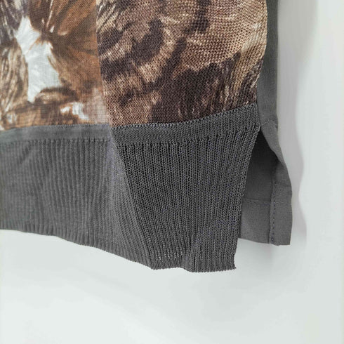 ケンゾー KENZO 花柄 切替 レーヨンカットソー レディース JPN:M