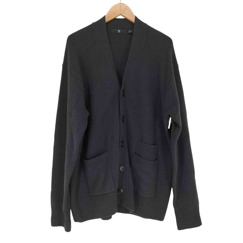 ユニクロプラスジェイ UNIQLO+J プレミアムラムVネックカーディガン メンズ import:XL