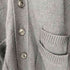 ユニクロプラスジェイ UNIQLO+J プレミアムラムVネックカーディガン メンズ import:XL