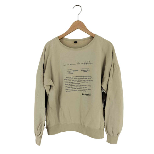フィグロンドン fig London recipe note sweat レディース 15