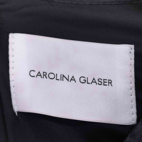 カロリナグレイサー CAROLINA GLASER ボリューム袖 リボンワンピース レディース