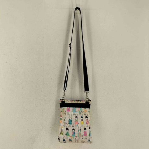 レスポートサック LeSportsac リップストップナイロン 総柄ショルダーバッグ ウサギ ケイシー レディース