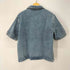 ザラ ZARA スタンドカラージップアップデニムシャツ メンズ JPN:M