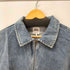 ザラ ZARA スタンドカラージップアップデニムシャツ メンズ JPN:M
