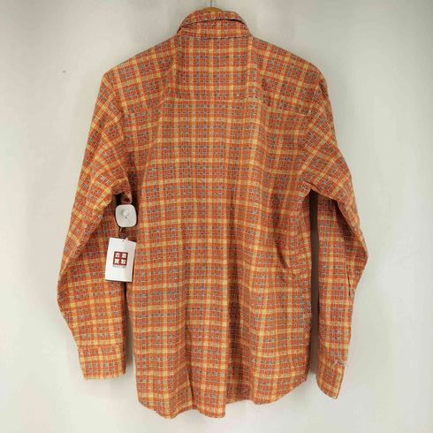 ウエスタンボタン L/S チェックネルシャツ メンズ