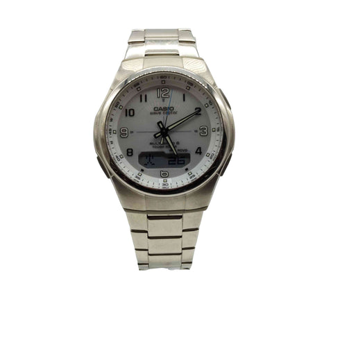 カシオ CASIO wave ceptor 電波 ソーラー 腕時計 メンズ