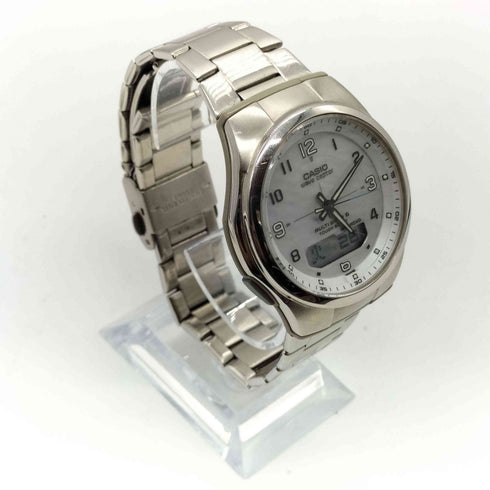 カシオ CASIO wave ceptor 電波 ソーラー 腕時計 メンズ