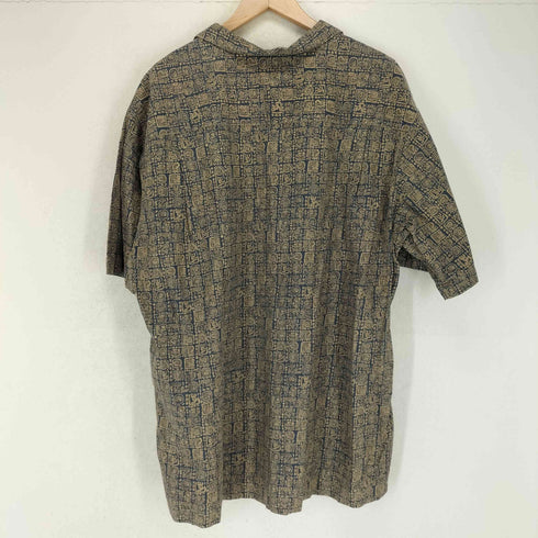エルエルビーン L.L.Bean QUALITY GUARANTEED 総柄 S/S シャツ メンズ import:XL