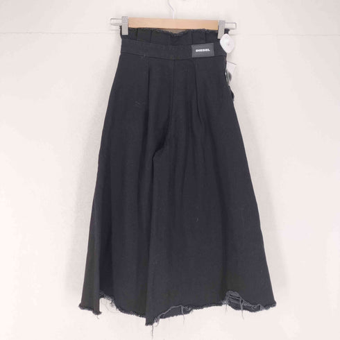 ディーゼル DIESEL カットオフ ワイドデニムショーツ レディース 8