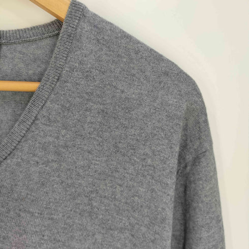 アーペーセー A.P.C. フランス製 カシミヤ混 Vネック コットンニット メンズ import:S