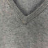 アーペーセー A.P.C. フランス製 カシミヤ混 Vネック コットンニット メンズ import:S