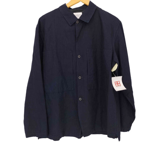スティルバイハンド STILL BY HAND 別注 インディゴシルク フレンチワークジャケット メンズ JPN:48