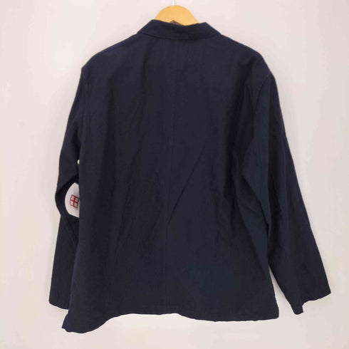 スティルバイハンド STILL BY HAND 別注 インディゴシルク フレンチワークジャケット メンズ JPN:48