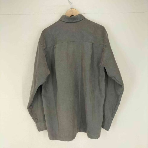ジェフリービーン GEOFFREY BEENE MICRO SUEDE L/Sシャツ メンズ import:M