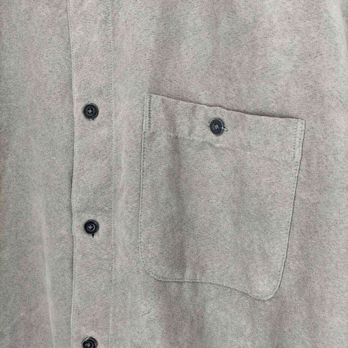 ジェフリービーン GEOFFREY BEENE MICRO SUEDE L/Sシャツ メンズ import:M