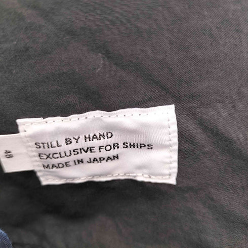 スティルバイハンド STILL BY HAND 別注 1プリーツインディゴシルクワイドイージーパンツ メンズ JPN:48