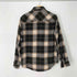 ザラ ZARA チェック長袖ネルシャツ メンズ JPN:M