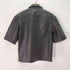 ザラ ZARA S/S フェイクレザージップシャツ メンズ import:S
