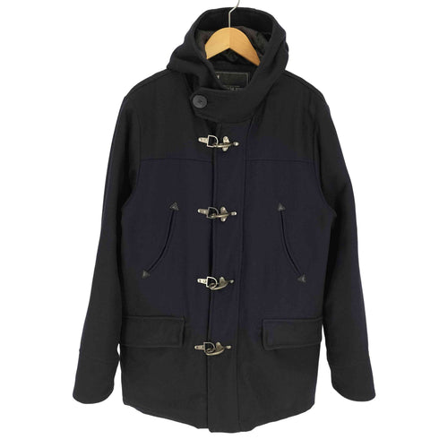 RESCUE SQUAD レーヨン混 ウエスタンポケット ファイヤーマン ウール コート メンズ JPN:XL