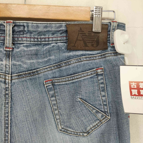 アルマーニジーンズ ARMANI JEANS ローライズ ジッパーフライ フレアデニムパンツ メンズ 29