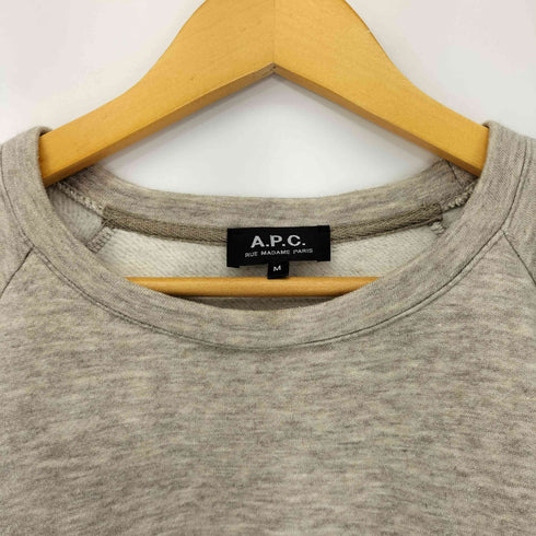 アーペーセー A.P.C. クロップド ラグラン スウェット レディース import:M