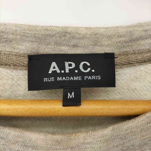 アーペーセー A.P.C. クロップド ラグラン スウェット レディース import:M