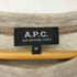 アーペーセー A.P.C. クロップド ラグラン スウェット レディース import:M