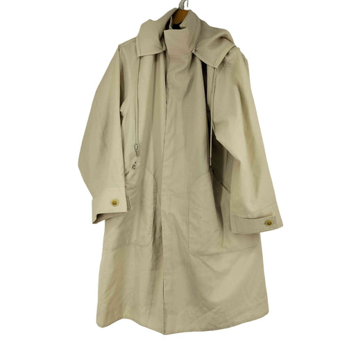アダムエロペ Adam et Rope CELL SERGE レイズドネックコート レディース