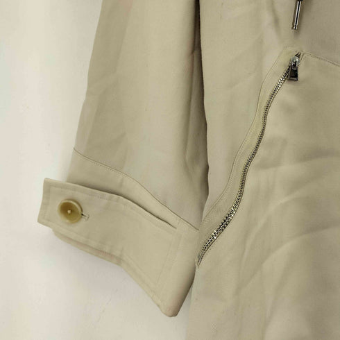アダムエロペ Adam et Rope CELL SERGE レイズドネックコート レディース