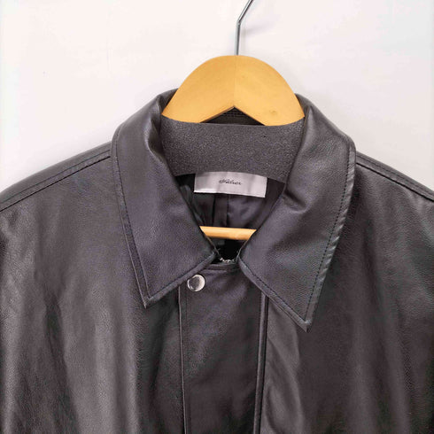 アドラー ADRER フェイクレザー ジャケット メンズ JPN:S